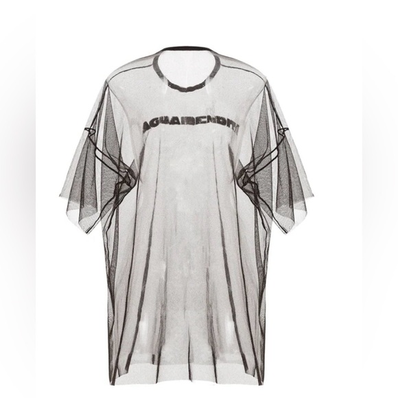 Agua Bendita Tops - Agua Bendita Thera Streetwear Mesh Oversized Shirt Top Size Small Medium NWT
